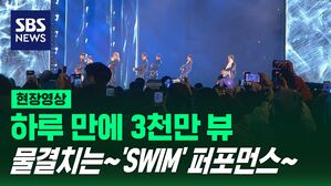 [현장영상] BTS ② 하루 만에 조회수 3천만 찍은 'SWIM'