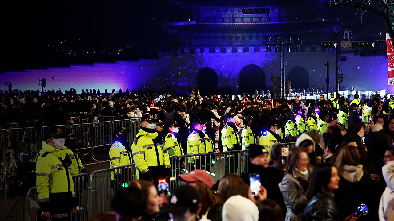 안전사고는 없었던 광화문광장 행사