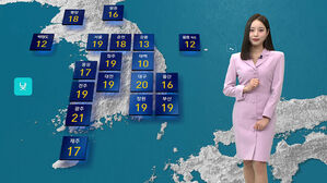 [날씨] 서울 한낮 20도까지 올라&hellip;동해안&middot;경북 '불조심'