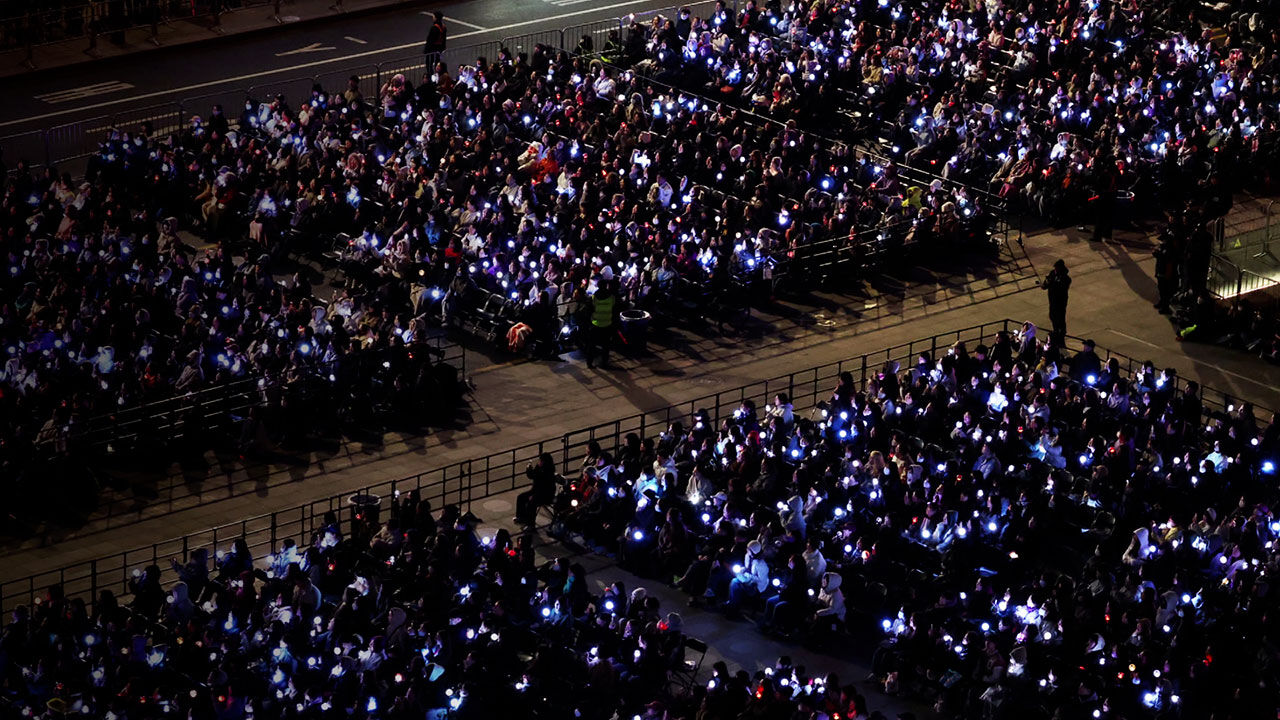 안전사고 없이 잘 끝난 방탄소년단 컴백 공연