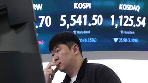 유가증권시장 매도 사이드카 발동&hellip;코스피200 선물 5%대 급락