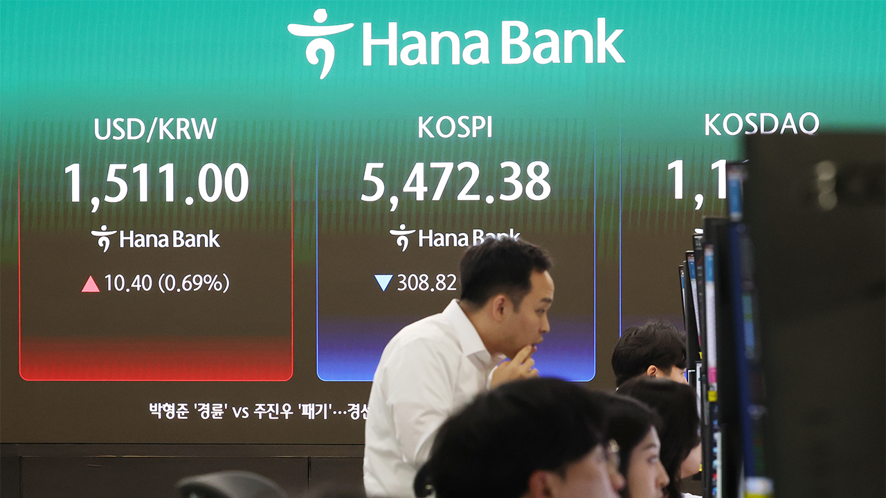 <!HS>중동<!HE>발 <!HS>리스크<!HE>에 원달러 환율 1,510원 돌파…금융위기 후 최고