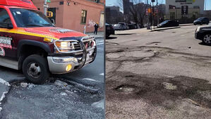 운전하다 날벼락&hellip;"수없이 많다" 곳곳 공포의 구멍