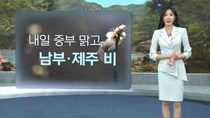 [날씨/XR] 중국 산불로 먼지 유입&hellip;남부&middot;제주 약한 비