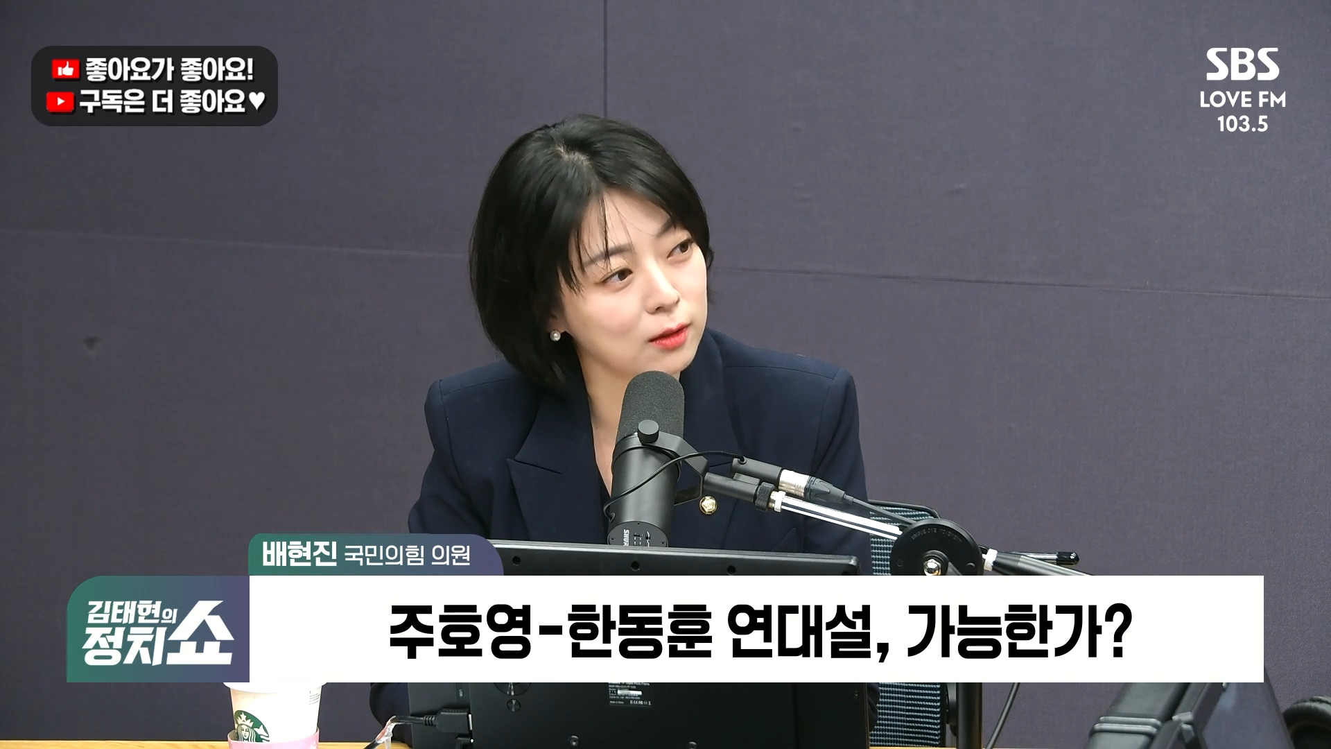 [정치쇼] 배현진 