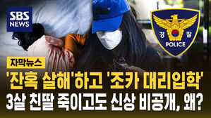 [자막뉴스] '세 살배기 딸 살해' 친모 신상 공개 심의위&hellip;경찰, 결국 '비공개' 결정