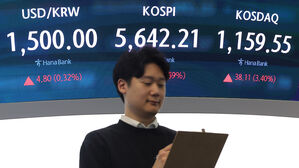 코스피, 휴전 기대에 5,600선 회복&hellip;기관 2.3조 순매수