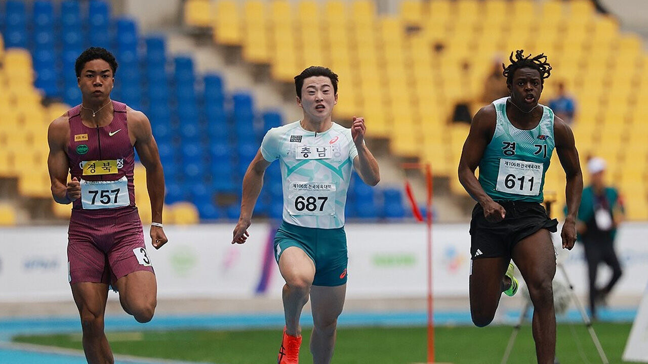 단거리 기대주 서민준, 시즌 첫 대회 10초 15로 100m 우승