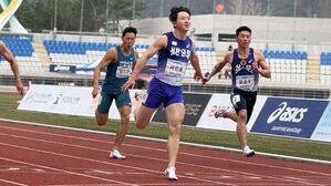 단거리 기대주 서민준, 시즌 첫 대회 10초 15로 100m 우승