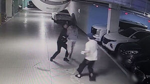 "환상적 블로킹"&hellip;주차장서 몸 날려 잡은 경찰