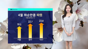 [날씨] 대구는 벌써 24도&hellip;전국 미세먼지 '주의'