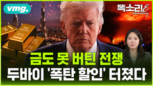 [똑소리E] 금도, 반도체도, 환율도 무너진다&hellip;트럼프의 이란전쟁, '강달러 함정' 빠졌다