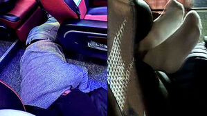 버스 바닥 누운 남성에 '부글'&hellip;두 눈 의심케 한 장면 