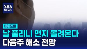 [D리포트] 먼지에 갇힌 하늘, 미세먼지 '매우 나쁨'&hellip;주말도 답답한 하늘 예상