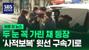 [바로이뉴스] 두 손으로 눈 꼭 가리고&hellip;'사적 보복' 윗선 구속기로