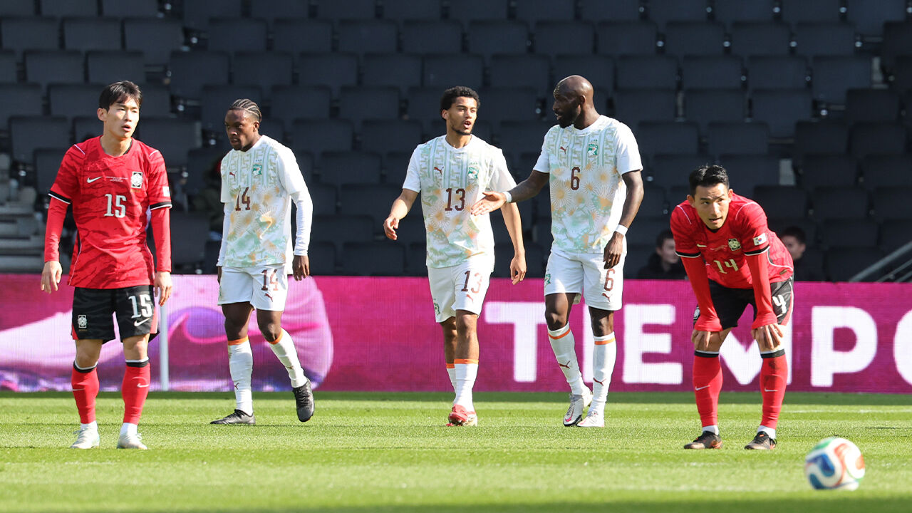 월드컵 3개월 앞두고…'가상의 남아공' 코트디부아르에 '0:4' 완패