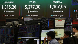 코스피, 중동 긴장 고조에 3%가량 하락 5,270대 마감