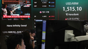 환율, 중동발 불안에 1,520원 넘어&hellip;금융위기 이후 처음