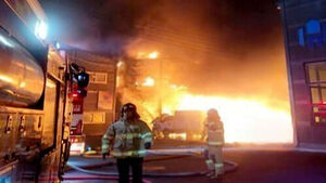 경기 광주 유통공장 화재 2시간반 만에 초진&hellip;5개동 건물 전소