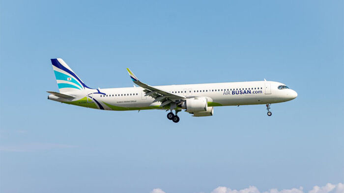 에어부산 항공기