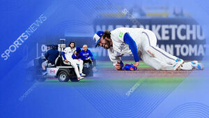 "악!" 쓰러진 폰세&hellip;복귀전서 무릎 부상