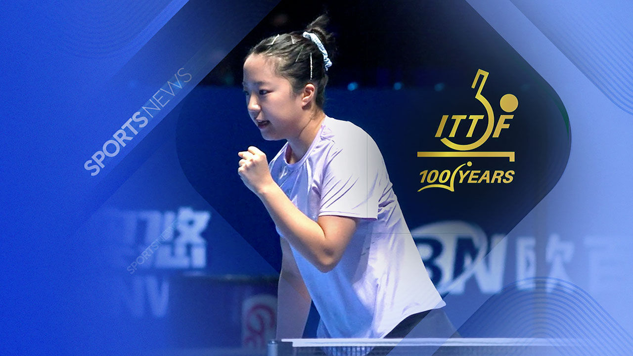 '거침 없는' 신유빈, 월드컵 첫 경기 완승