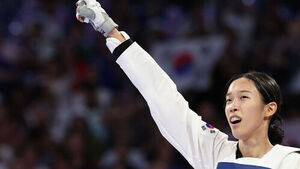 태권도 김유진, 나고야 AG 1차 대표 선발전 여자 57㎏급 우승