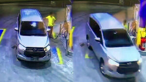 "가득 채워주세요" 주유 끝나자&hellip;기름값 치솟자 벌인 짓