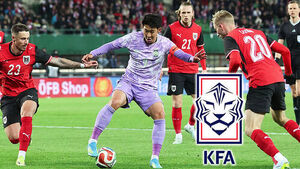 오스트리아에도 패배&hellip;두 경기 연속 '영패'