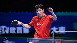 탁구 장우진&middot;신유빈, 월드컵서 예선 2연승으로 동반 16강 진출