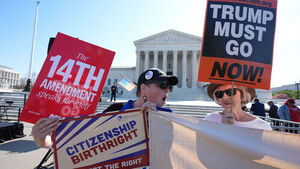 트럼프, 대법원 출생시민권 구두변론 출석&hellip;미 현직 대통령 첫 사례