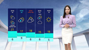 [날씨] 전국 맑고 큰 일교차&hellip;서쪽 중심 미세먼지 '나쁨'