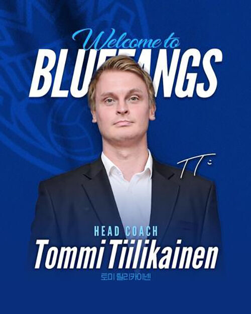 삼성화재 새 사령탑에 선임된 틸리카이넨 (사진=삼성화재 제공, 연합뉴스)