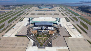인천공항 제2여객터미널서 버스 넘어져&hellip;운전자 1명 부상