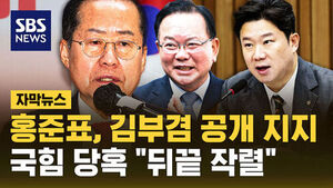 [자막뉴스] 홍준표, 김부겸 공개 지지에 국힘 당혹 "뒤끝 작렬"