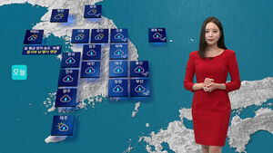 [날씨] 출근길, 우산 챙겨야&hellip;곳곳 천둥&middot;번개&middot;우박 '주의'