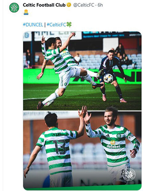 양호준의 득점 순간(위)과 득점 후 세리머니 하는 모습.