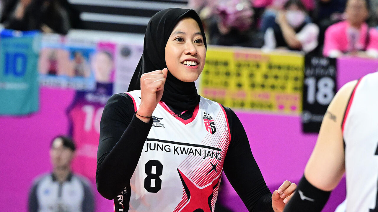 '인니 특급' 메가, V리그 복귀설 재점화..무릎 회복 중