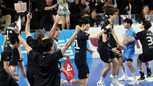 터치아웃 자수한 허수봉의 판단력&hellip;"제 생각에도 확실히 맞았다"