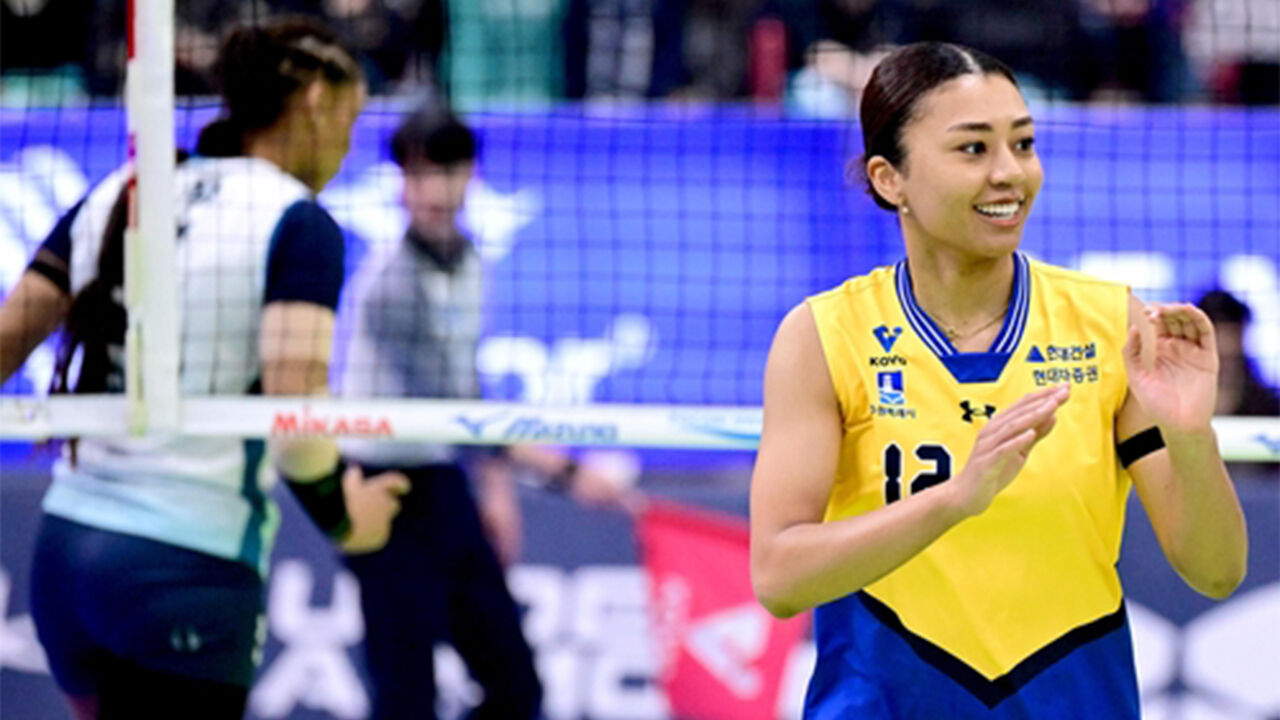 현대건설의 아시아쿼터 선수 자스티스