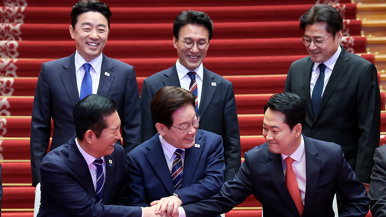 이 대통령, 정청래·장동혁에 