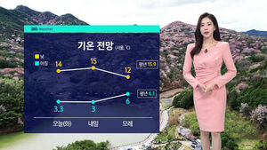 [날씨] 아침 기온 1도 안팎&hellip;꽃샘추위 속 일교차 주의