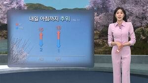 [날씨/XR] 아침 0도 안팎 꽃샘추위&hellip;잦은 '봄비'까지