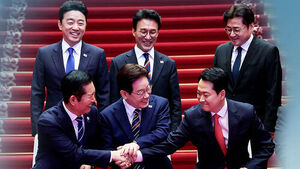 "국힘 도움 없으면 개헌 불가능".."연임 안 한다 밝혀야"