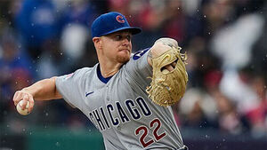 컵스 호턴, 팔꿈치 인대 수술로 시즌 아웃