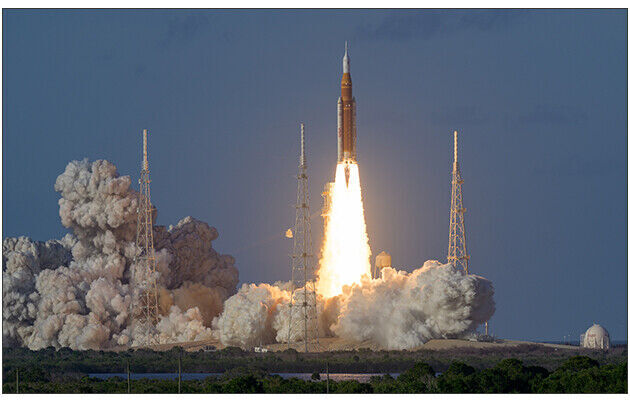 포럼 1시간도 안 남긴 오전 7시 35분, 아르테미스Ⅱ 우주선 오리온 발사 성공 ⓒNASA