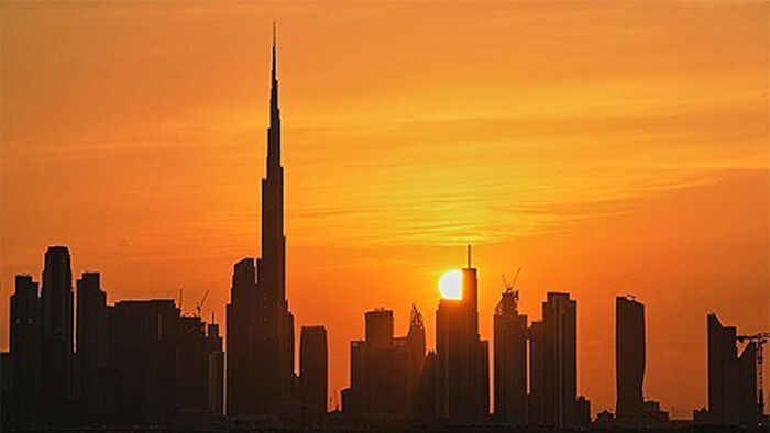 UAE 두바이의 마천루