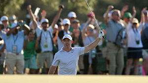 매킬로이, 마스터스 36홀 역대 최다 6타 차 선두&hellip;2연패 청신호