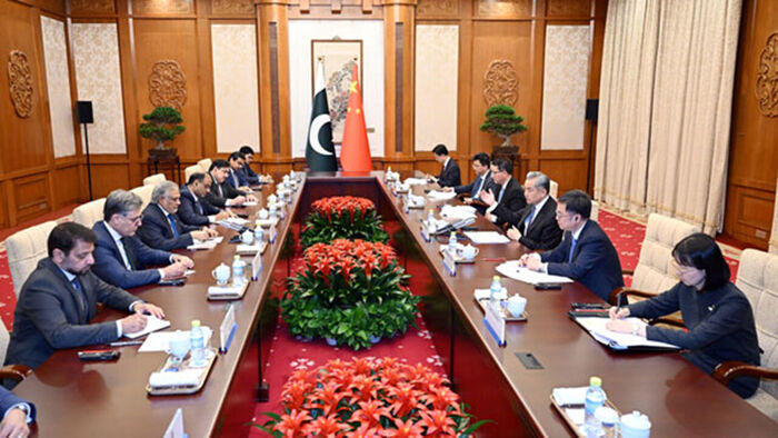 지난달 31일 중국·파키스탄 외무장관 회담 