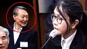 구속 이후 첫 부부 대면&hellip;'피고인 윤 배우자 맞냐' 묻자